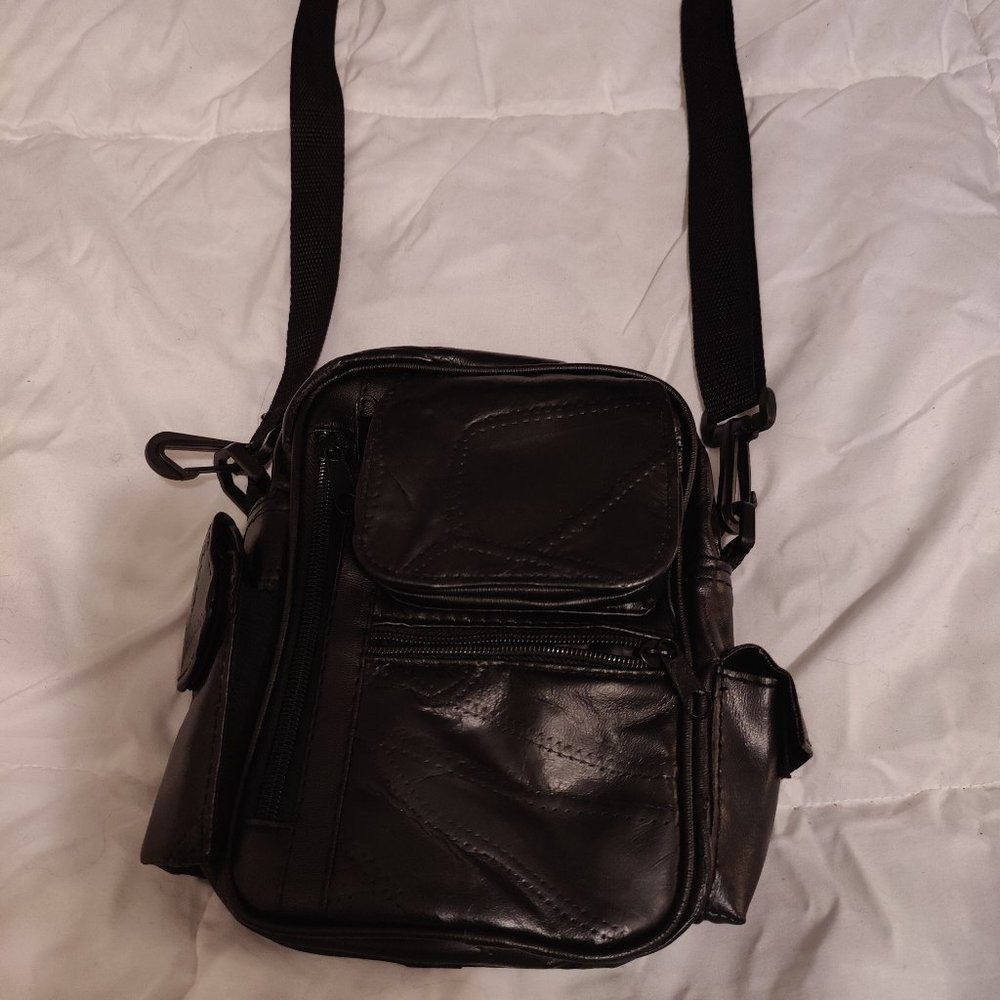 Leather Crossbody Mini Bag